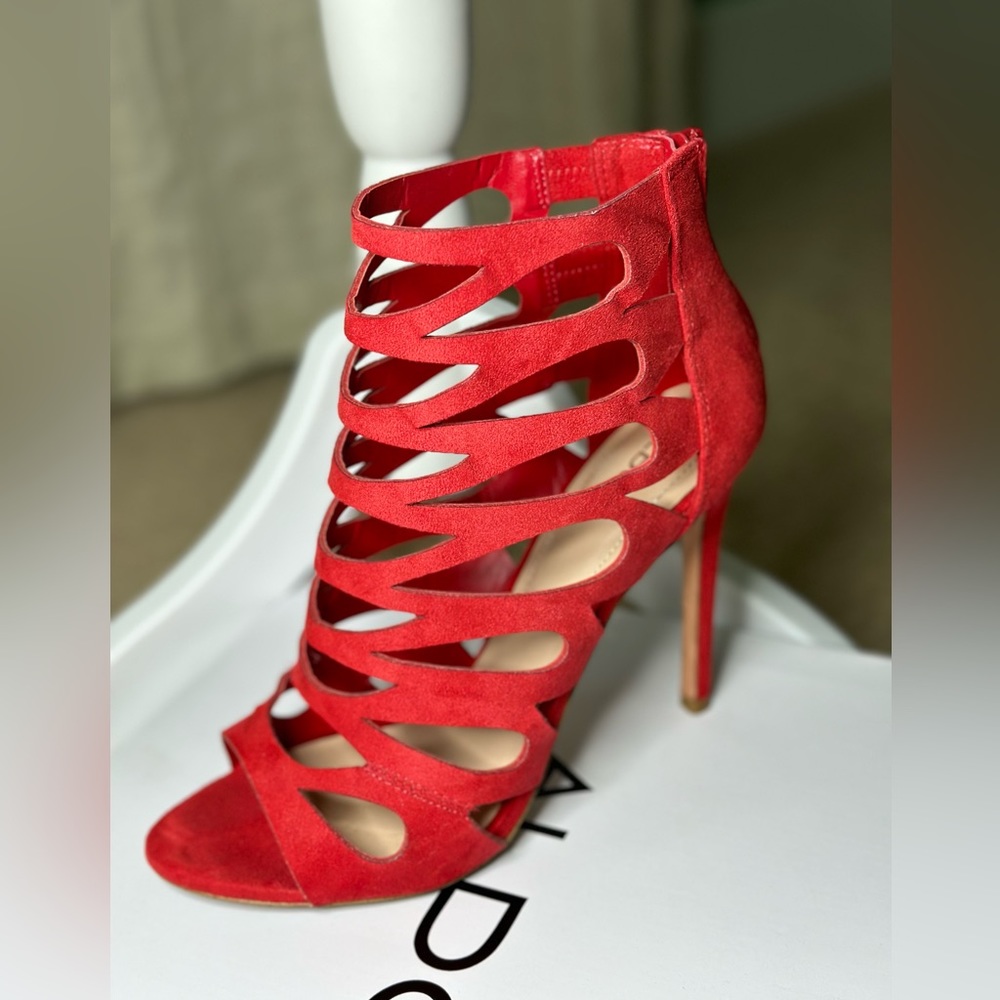 Red stilettos